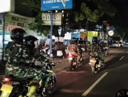 Ciptakan rasa aman, Kodim 0725/Sragen ajak element Masyarakat Patroli bersama.