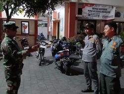 Jaga Kamtibmas, Piket Koramil 03/Serengan Bersama Linmas Patroli Wilayah