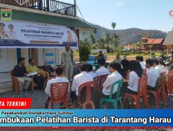 Pokir Nela Abdika Zamri, BLK Payakumbuh Buka Pelatihan Barista di Tarantang Harau