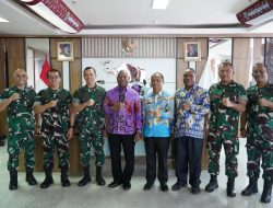 Sinergi Pemimpin Papua Barat: Gubernur dan Pangdam XVIII/Kasuari Bahas Kolaborasi untuk Pembangunan Daerah