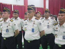 Awali Tahun dengan Semangat Integritas, Lapas Kelas IIA Pekanbaru Ikuti Apel Gabungan Kemenko Kumham Imipas