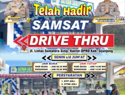 SAMSAT Drive Thru Hadir di Sijunjung, Layanan Cepat Tanpa Turun Kendaraan!