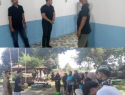 PIC Dapur SPPG Polres Pelalawan IPDA DEDI ANDIKA Didampingi oleh Ka SPPG KEVIN CANIGGIA SILALAHI melakukan pengecekan hasil kurvai yang Dilaksanakan oleh seluruh Relawan Dapur SPPG Polres Pelalawan.