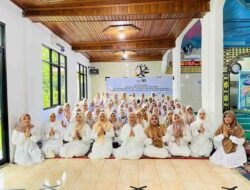 HUT-80, Persit Kartika Chandra Kirana Cabang LX Dim 0306 Koorcab Rem 032 PD XX/Tuanku Imam Bonjol Doa Bersama sekaligus Peringati Nuzulul Qur’an