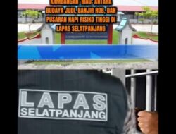Dugaan Pungli di Lapas Kelas II B Selatpanjang, Mohd Ilham : kita minta APH melakukan penyelidikan.