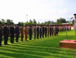 Pemkab Sijunjung Gelar Apel Perdana Pasca Libur Lebaran, Bupati Benny Tekankan Disiplin dan Kinerja ASN