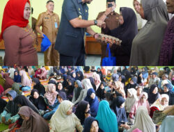 Bupati Sijunjung Salurkan 200 Paket Sembako untuk Warga Kupitan Jelang Idul Fitri