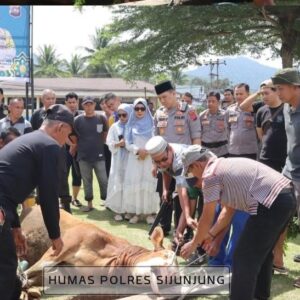 AKBP Willian Harbensyah: Kurban Adalah Wujud Kepedulian dan Pengabdian kepada Masyarakat