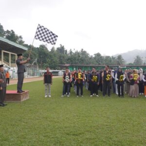Sensus Ekonomi 2026 Resmi Dimulai, Bupati Sijunjung Lepas 281 Petugas Pendata