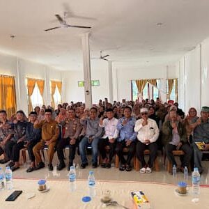 Pererat Silaturahmi, Wakil Bupati Rohil dan Kapolsek Panipahan Melakukan Ramah Tamah Bersama Para Guru Madrasah di Palika
