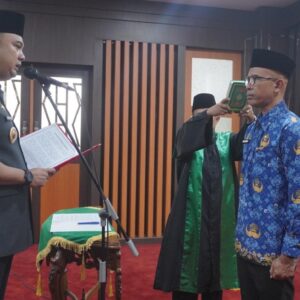 Bupati Sijunjung Lantik Puji Basuki Sebagai Kepala Dinas Pangan dan Perikanan