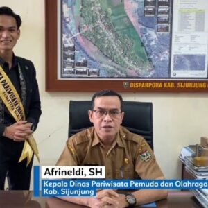 Kadispora Sijunjung Dorong Peran Duta Pariwisata Promosikan Potensi Wisata Daerah