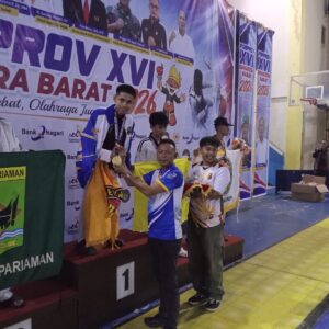 Cabor Taekwondo Raih Emas Pertama Untuk Sijunjung pada Porprov XVI Sumbar