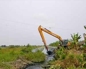 Gerak Cepat, Bupati Rokan Hilir Perintahkan Kadis PUPR Intensifkan Normalisasi Drainase