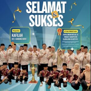 Pertahankan Gelar Juara Umum MTQ Sijunjung, Ini Strategi Kamang Baru